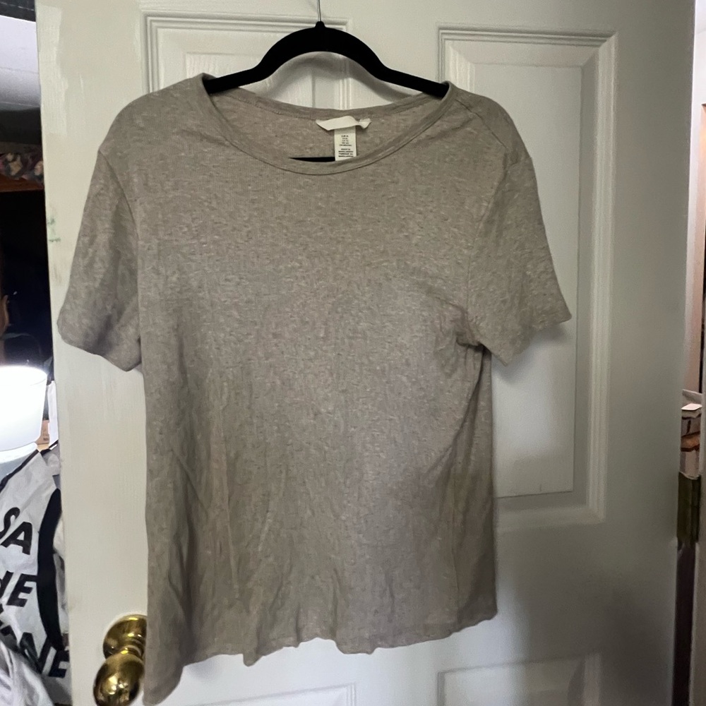 H&M Gray/ Greige Women's Top